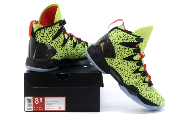 2014 Nike Jordan 28 SE Basketball Shoes Grey Yellow Black Red