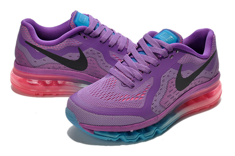 Nike Air Max 2014 Purple Blue Pink For Women