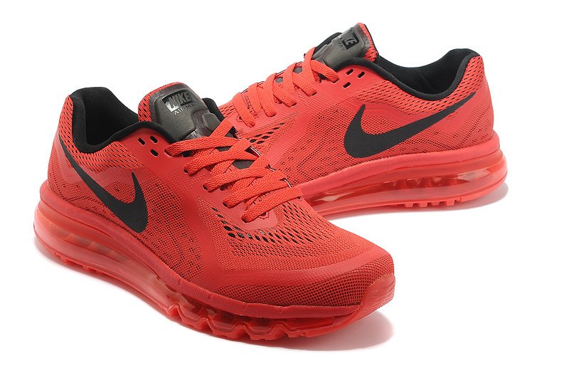 Nike Air Max 2014 Red Black For Women