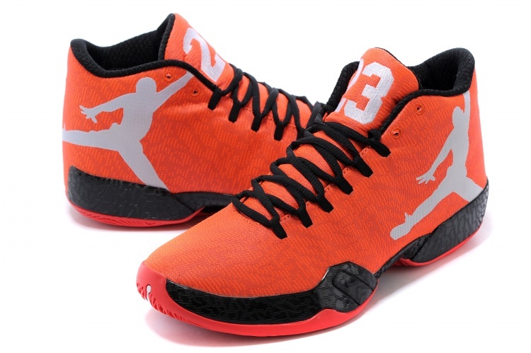 jordan shoes orange black