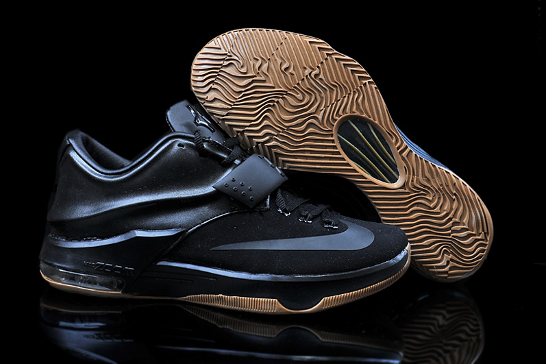 all black kd shoes