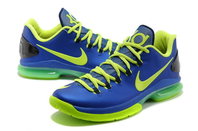 nike kd blue and green