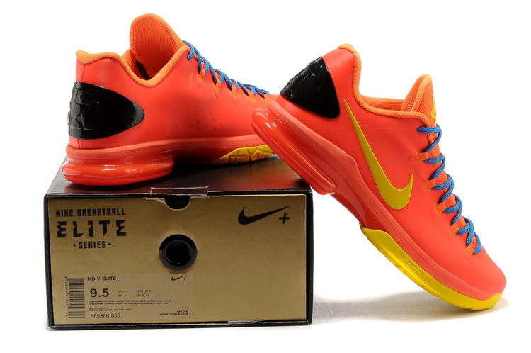 Nike Kevin Durant 5 Low Red Orange