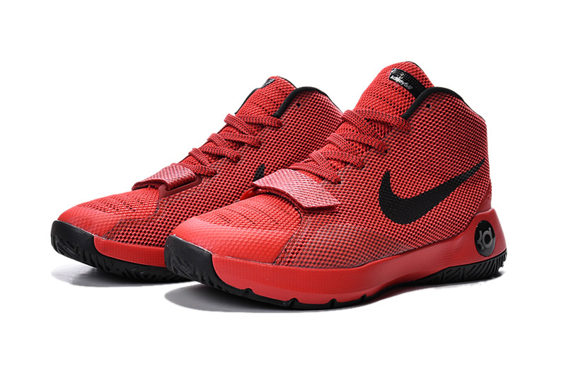 New Kevin Durant 8 Simple Red Black Shoes