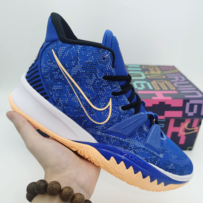 blue and yellow kd shoes