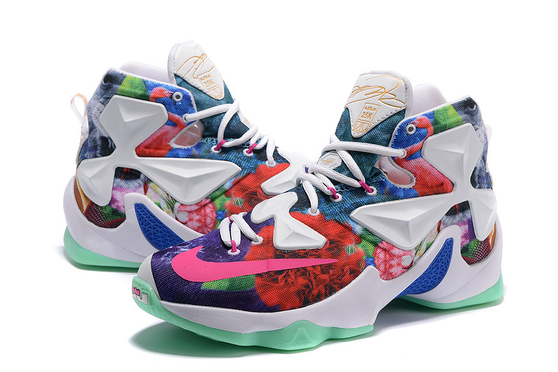 Nike Air Zoom Lebron James 13 Customize Colorful Shoes