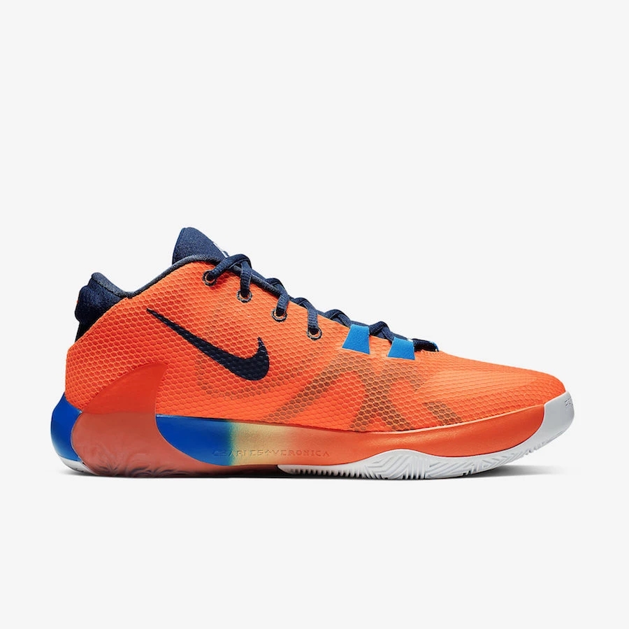 2019 Nike Freak 1 Orange Blue