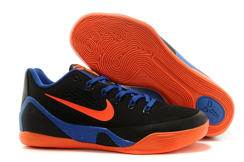 kobe shoes blue and orange