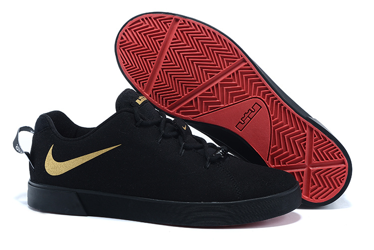 Nike Lebron James Low Casual Shoes Dark 