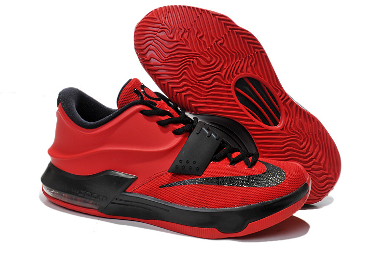 Women's Nike KD 7 Red Black Shoes