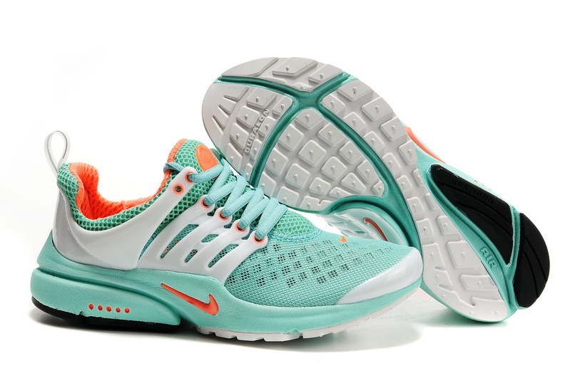 nike teal and orange shoes
